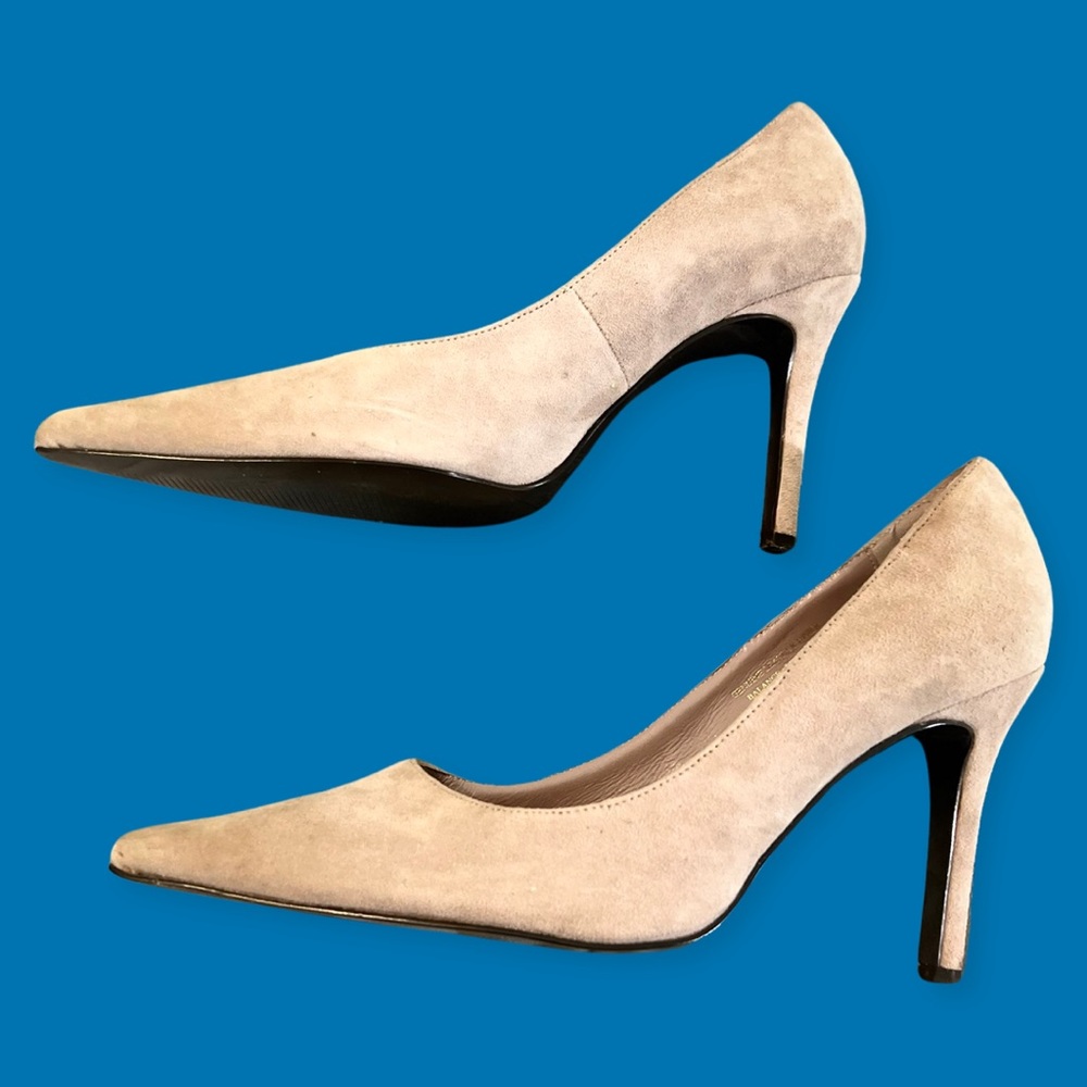 Colin Stewart Women’s Leather/Suede Heels Sz 7.5